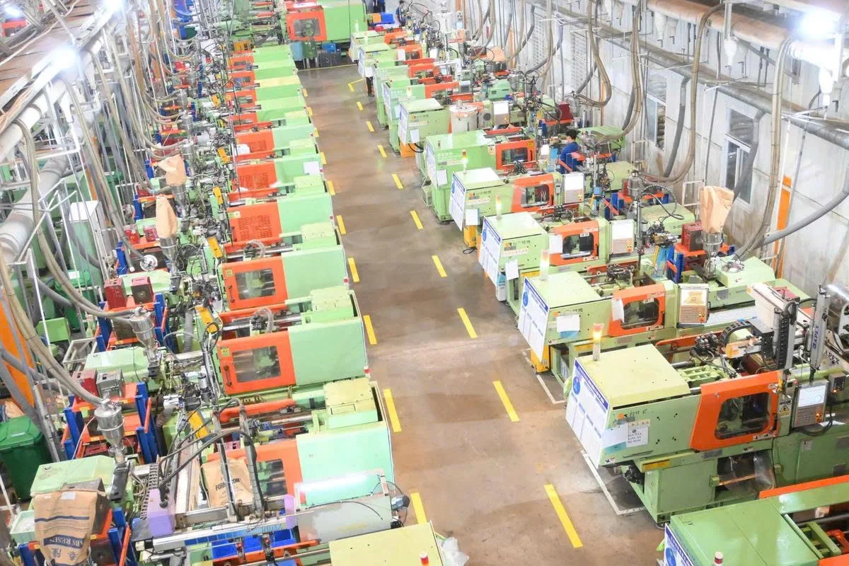 Detailed plastic injection molding